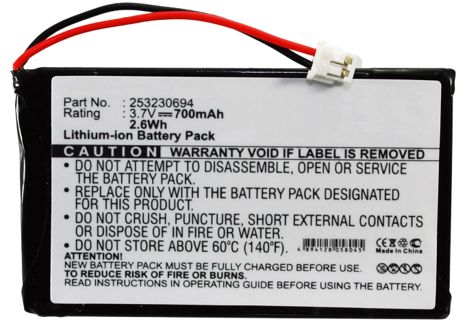 Synergy Digital Cordless Phone Battery, Compatible with Sagem 253230694 Cordless Phone Battery (Li-ion, 3.7V, 700mAh)