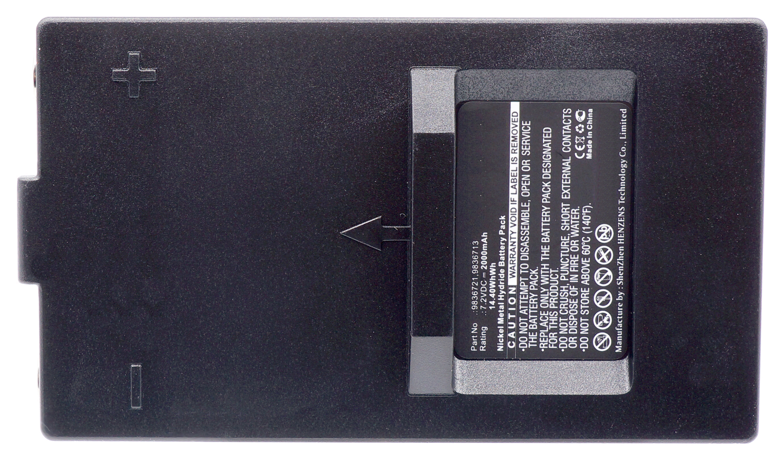Synergy Digital Remote Control Battery, Compatible with Hiab 983.6721 Remote Control Battery (Ni-MH, 7.2V, 2000mAh)