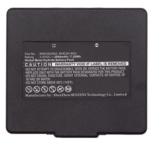 Synergy Digital Remote Control Battery, Compatible with Hetronic RHE3614KG Remote Control Battery (Ni-MH, 3.6V, 2000mAh)