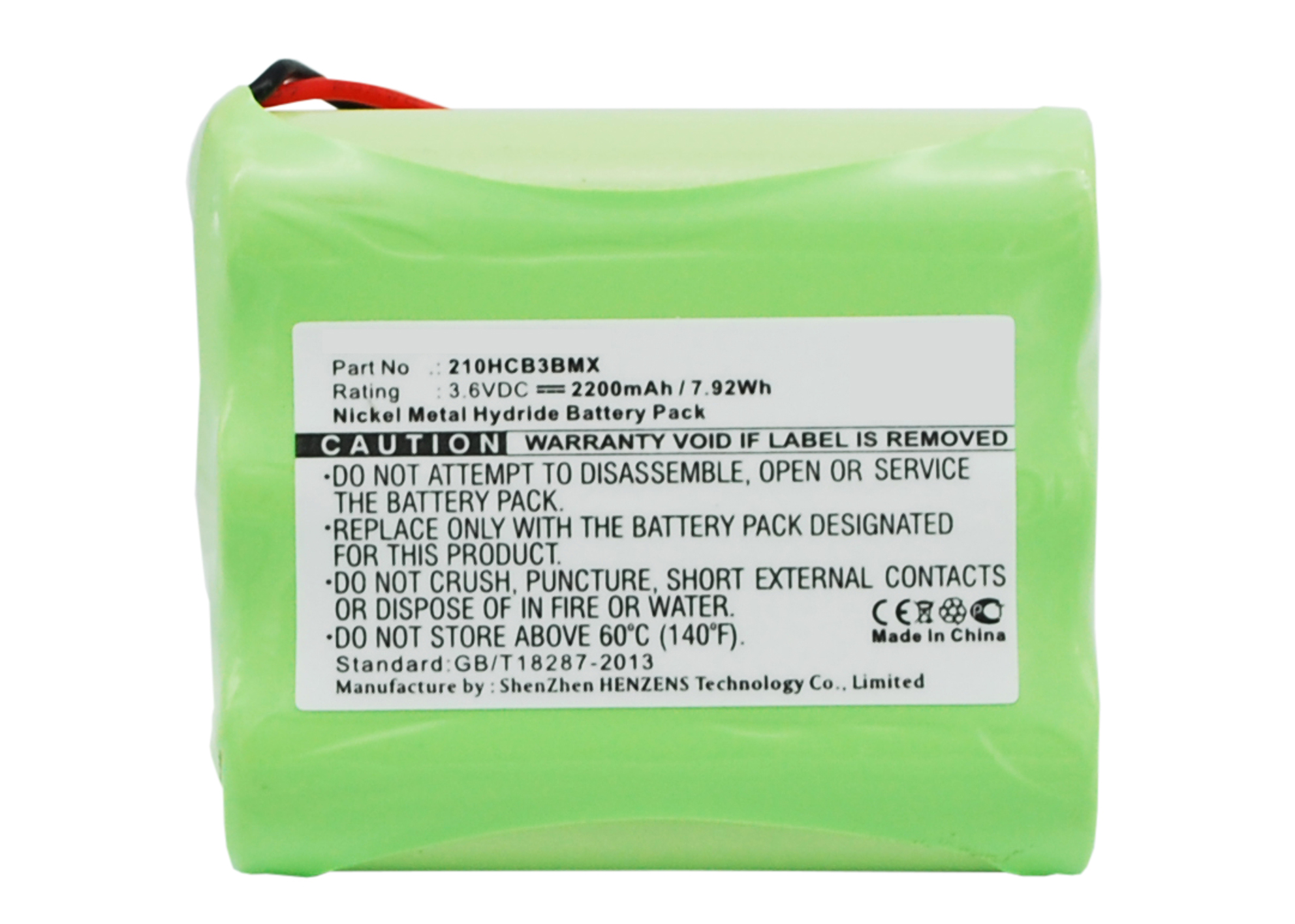 Synergy Digital DAB Digital Battery, Compatible with Roberts GPRHC212B DAB Digital Battery (Ni-MH, 3.6V, 2200mAh)