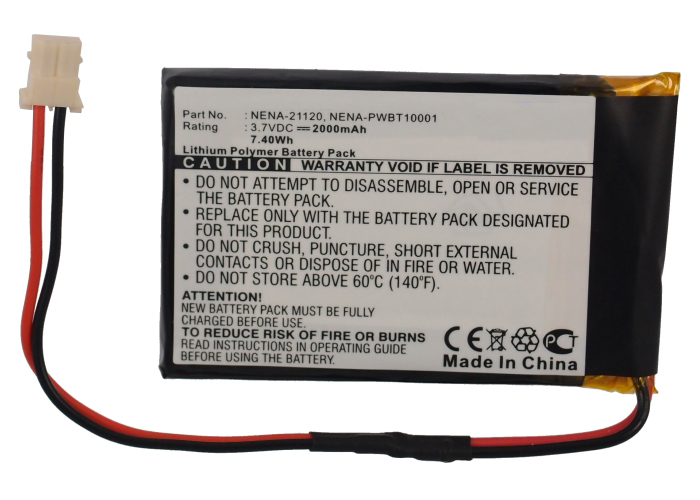 Synergy Digital Storage Battery, Compatible with Nexto PWBT-10001 Storage Battery (Li-Pol, 3.7V, 2000mAh)