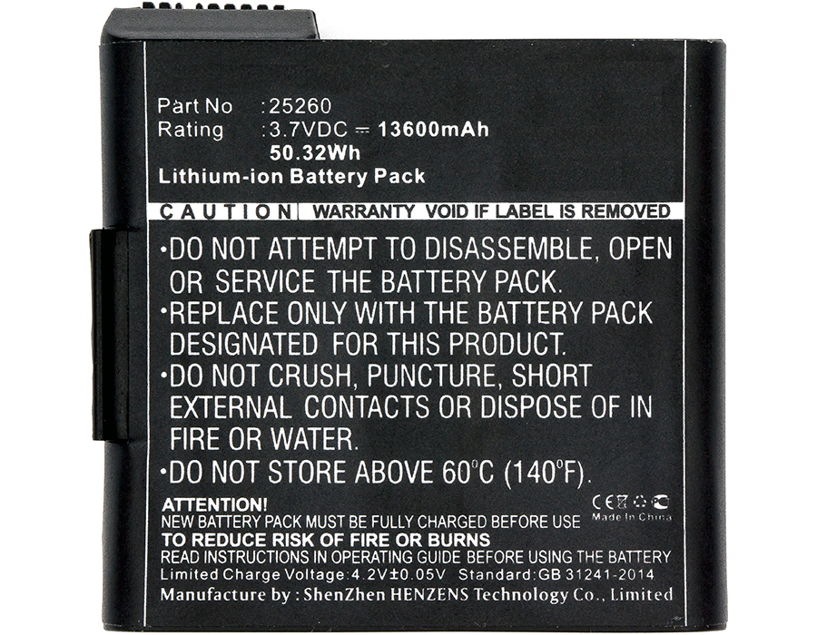Synergy Digital Battery Compatible With Juniper 25260 Replacement Battery - (Li-Ion, 3.7V, 13600 mAh)