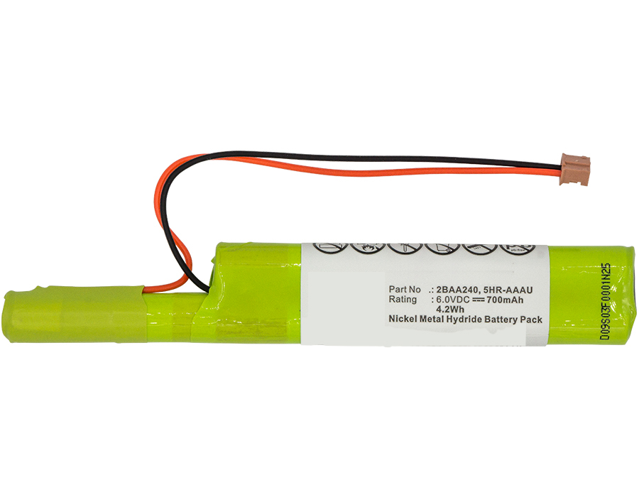 Synergy Digital Equipment Battery, Compatible with Mitutoyo 12BAA240 Equipment Battery (Ni-MH, 6V, 700mAh)
