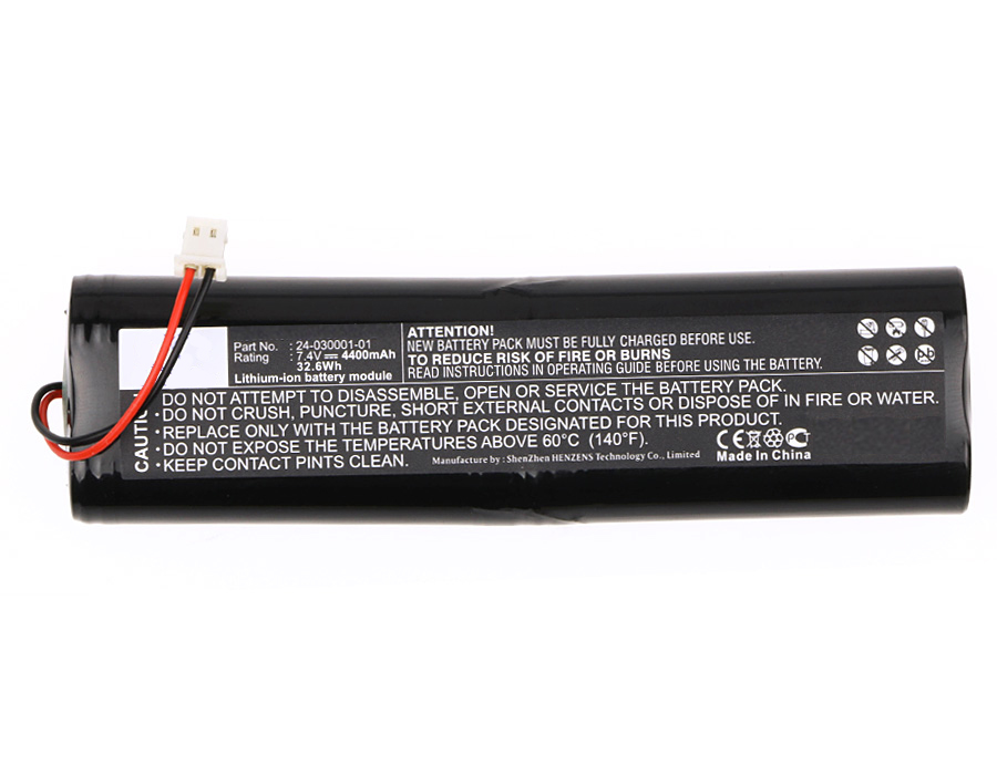 Synergy Digital Battery Compatible With Topcon 24-030001-01 Replacement Battery - (Li-Ion, 7.4V, 4400 mAh)