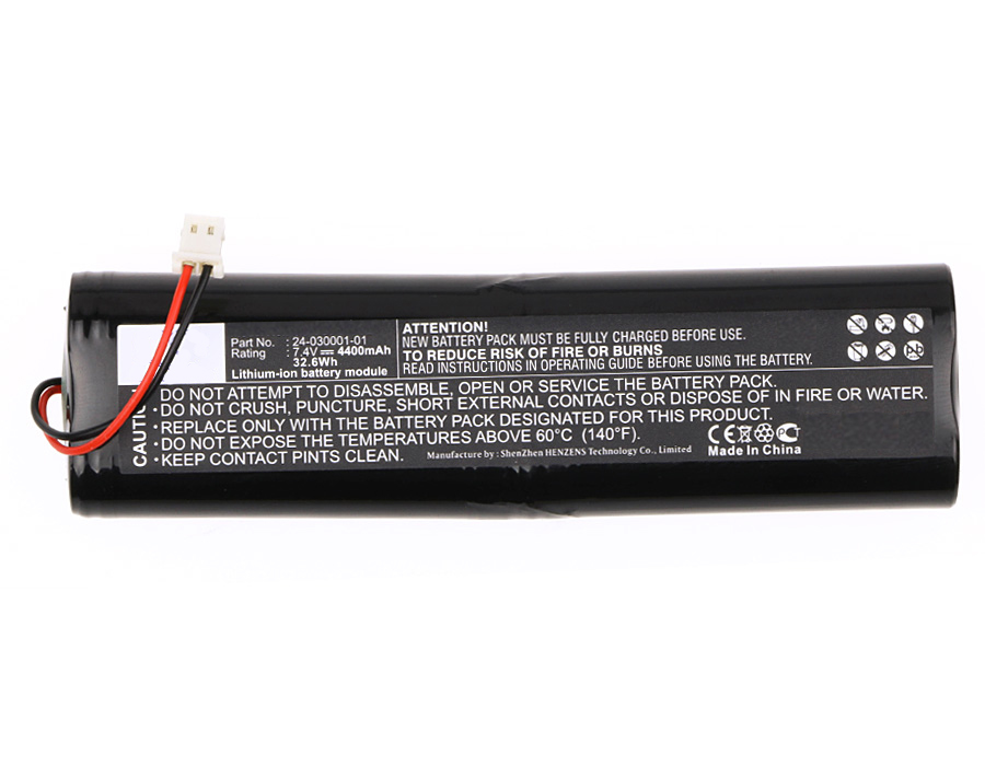 Synergy Digital Equipment Battery, Compatible with Topcon 24-030001-01 Equipment Battery (Li-ion, 7.4V, 4400mAh)