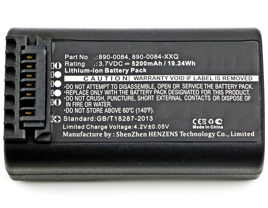 Synergy Digital Equipment Battery, Compatible with Trimble 108571-00 Equipment Battery (Li-ion, 3.7V, 5200mAh)