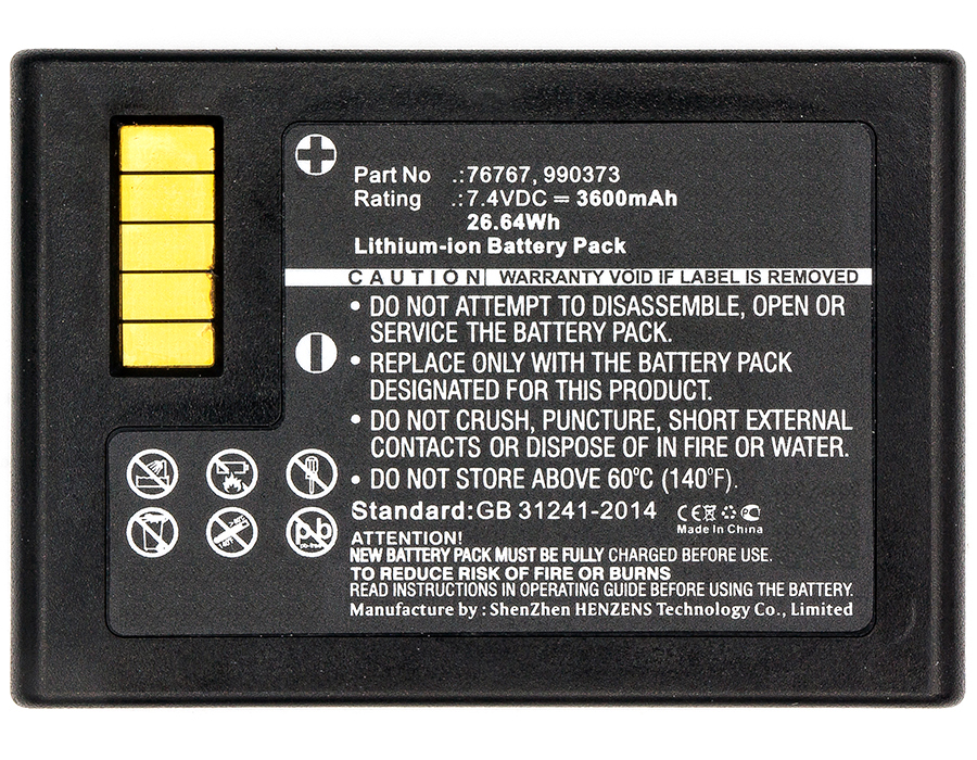 Synergy Digital Battery Compatible With Trimble 76767990373 Replacement Battery - (Li-Ion, 7.4V, 3600 mAh)