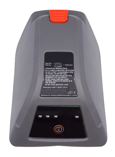 Synergy Digital Gardening Tool Battery, Compatible with Gardena 008A231 Gardening Tool Battery (Li-ion, 18V, 1500mAh)