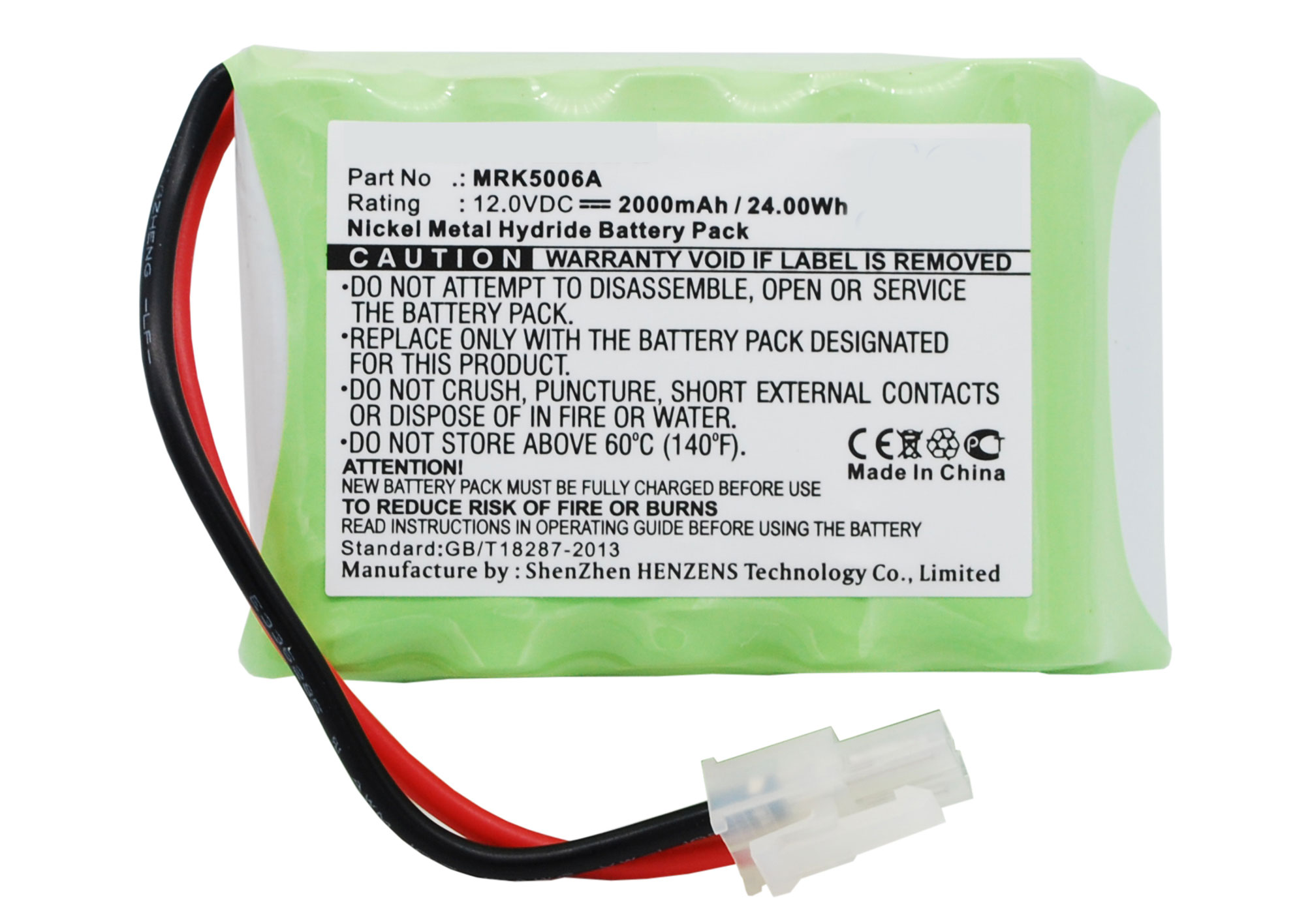 Synergy Digital Gardening Tool Battery, Compatible with Robomow MRK5002 Gardening Tool Battery (Ni-MH, 12V, 2000mAh)