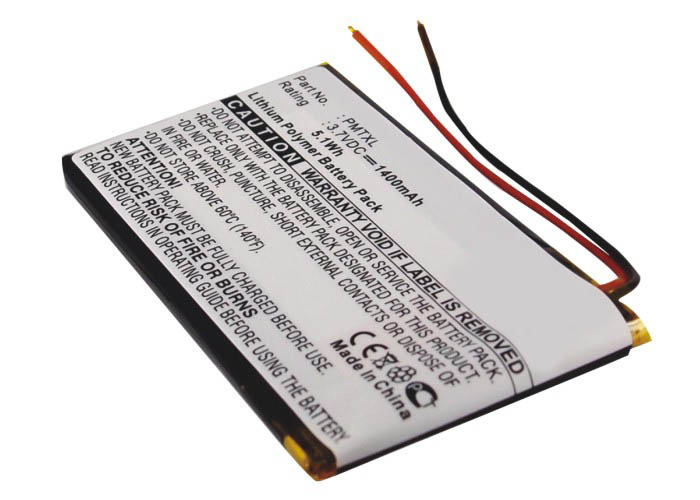 Synergy Digital PDA Battery, Compatible with Palm Tungsten TX PDA Battery (Li-Pol, 3.7V, 1250mAh)