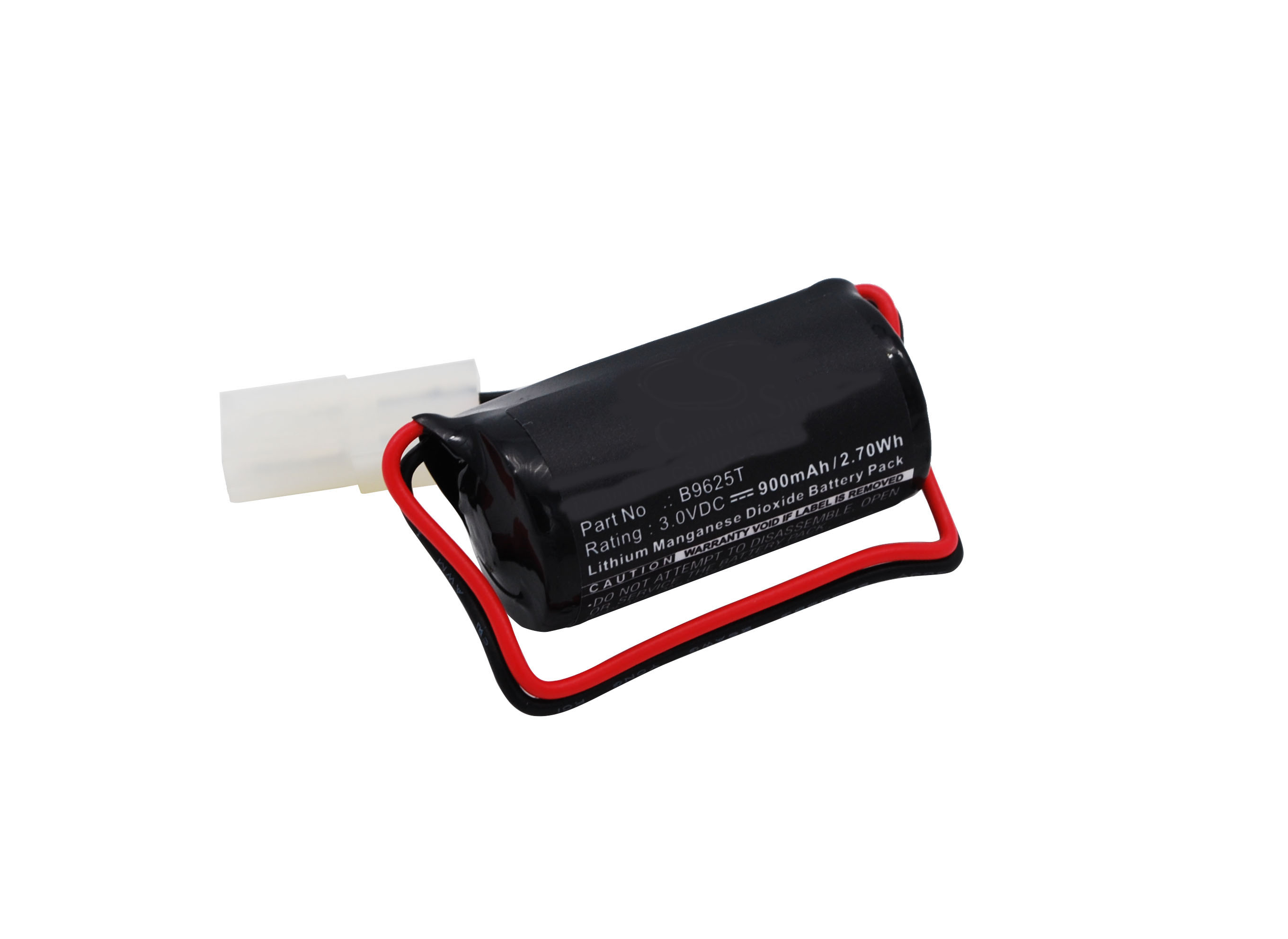 Synergy Digital Battery Compatible With Modicon B9625T Replacement Battery - (Li-MnO2, 3V, 900 mAh)