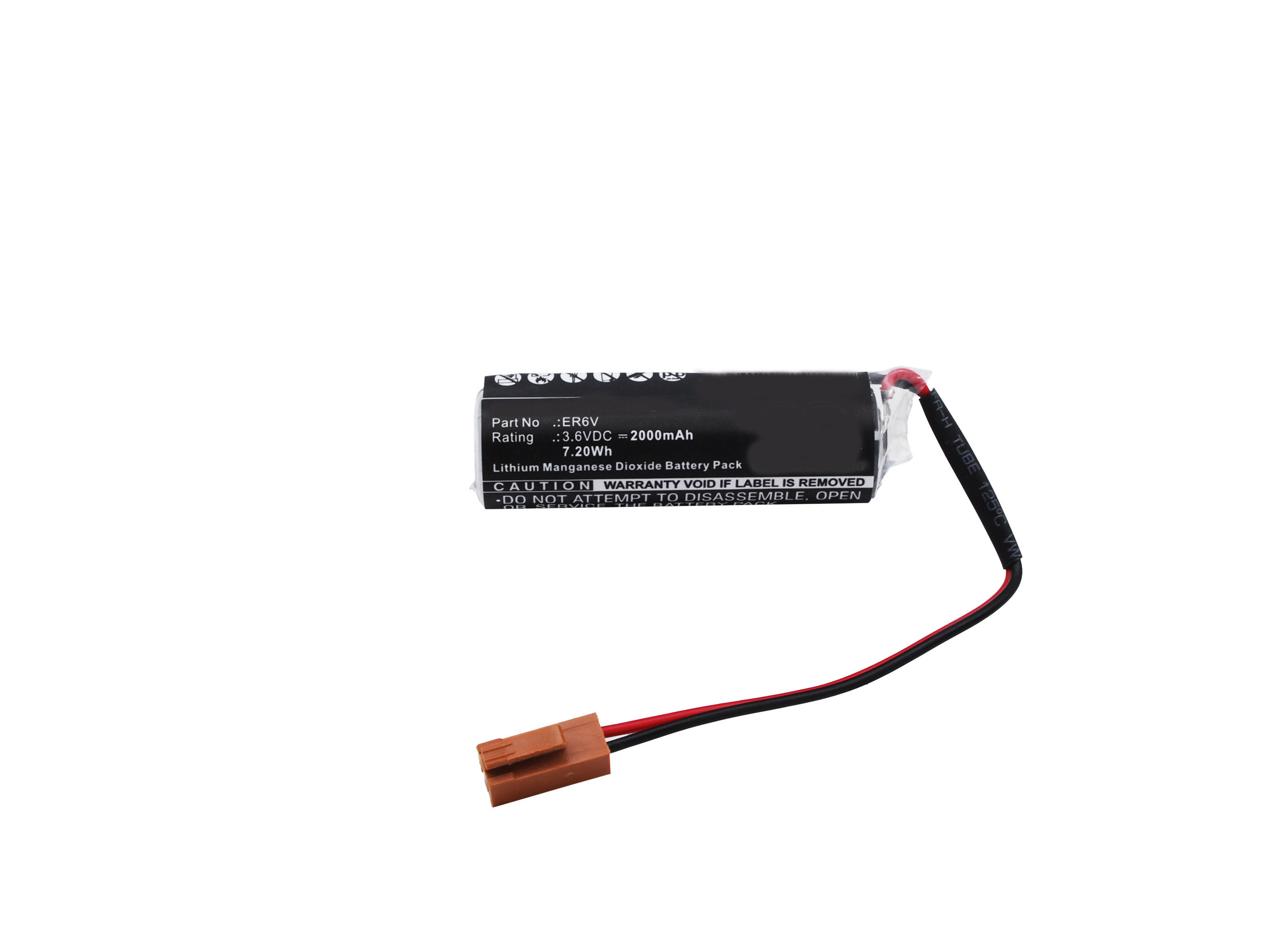 Synergy Digital Battery Compatible With Toshiba ER14500 Replacement Battery - (Li-MnO2, 3.6V, 2000 mAh)