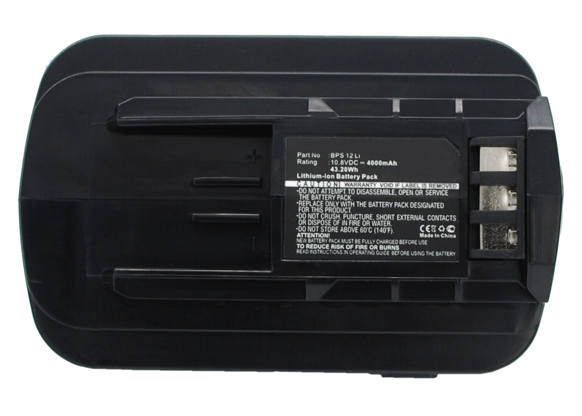 Synergy Digital Battery Compatible With Festool 494831 Power Tool Battery - (Li-Ion, 10.8V, 4000 mAh)