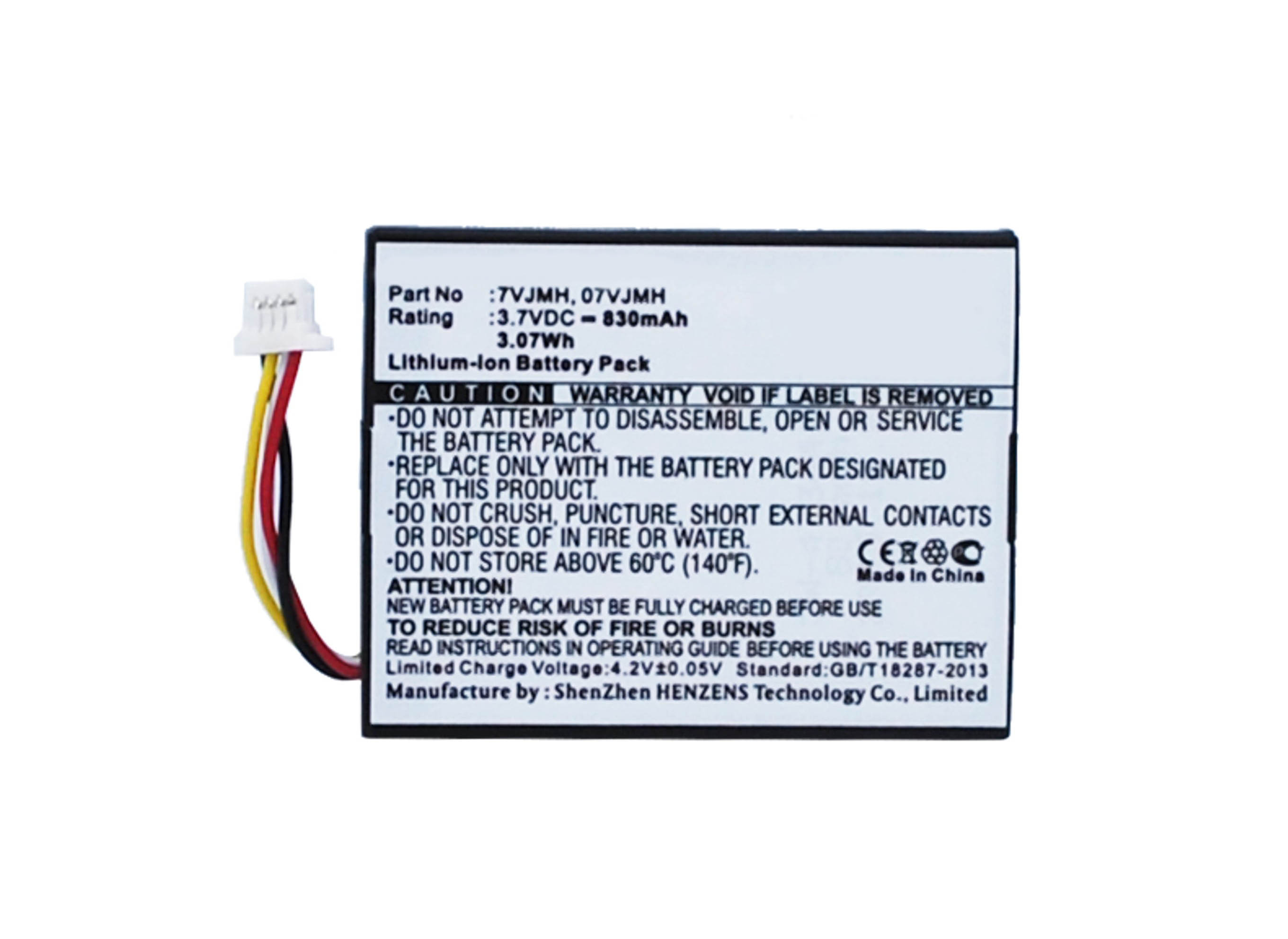 Synergy Digital Battery Compatible With DELL 070K80 Raid Controller Battery - (Li-Ion, 3.7V, 830 mAh)