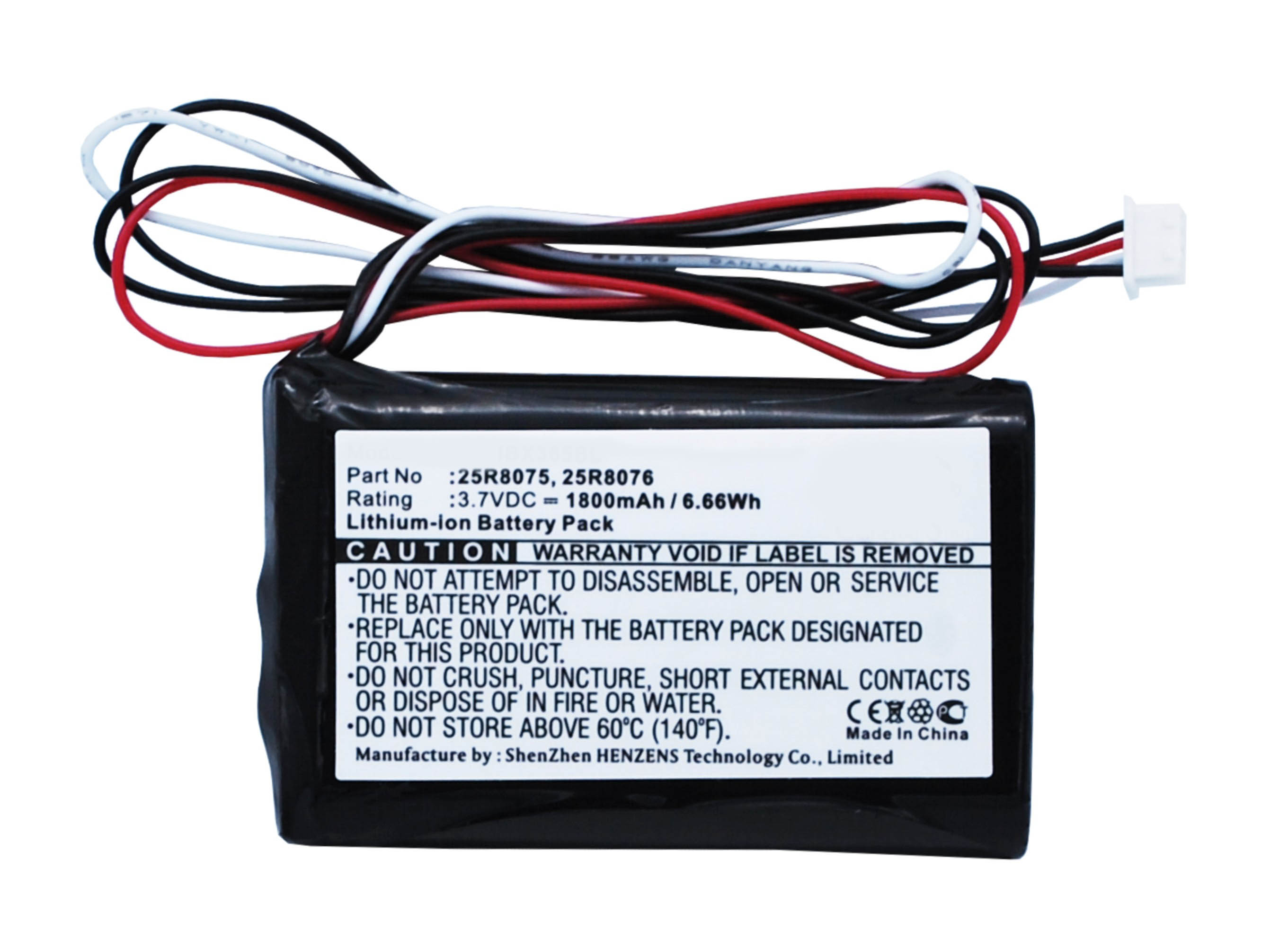 Synergy Digital Battery Compatible With IBM 25R8075 Raid Controller Battery - (Li-Ion, 3.7V, 1800 mAh)