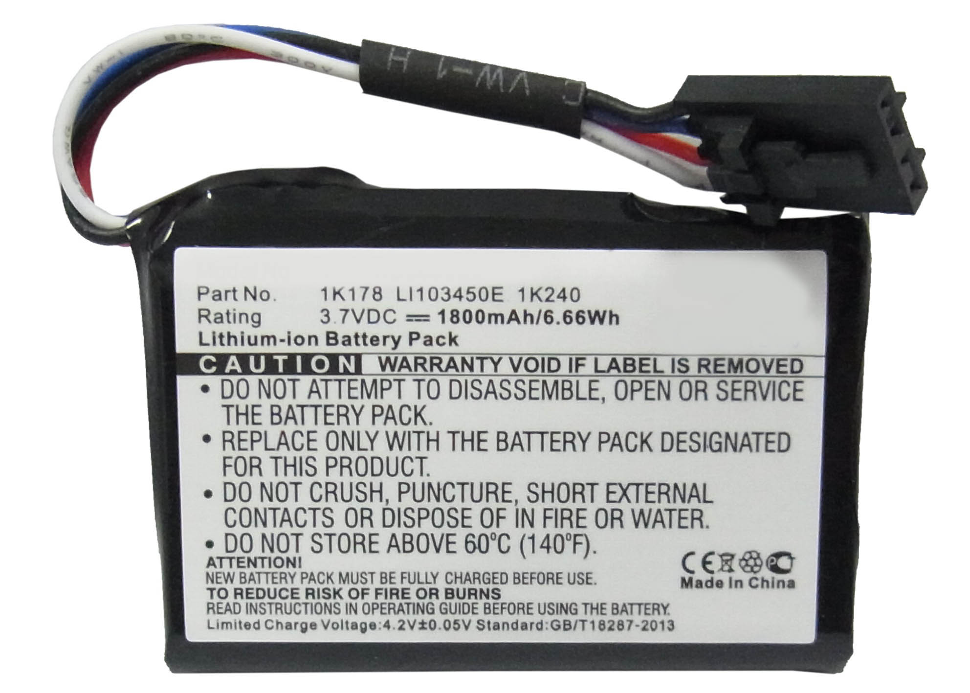Synergy Digital Battery Compatible With DELL 13JPJ Raid Controller Battery - (Li-Ion, 3.7V, 1800 mAh)