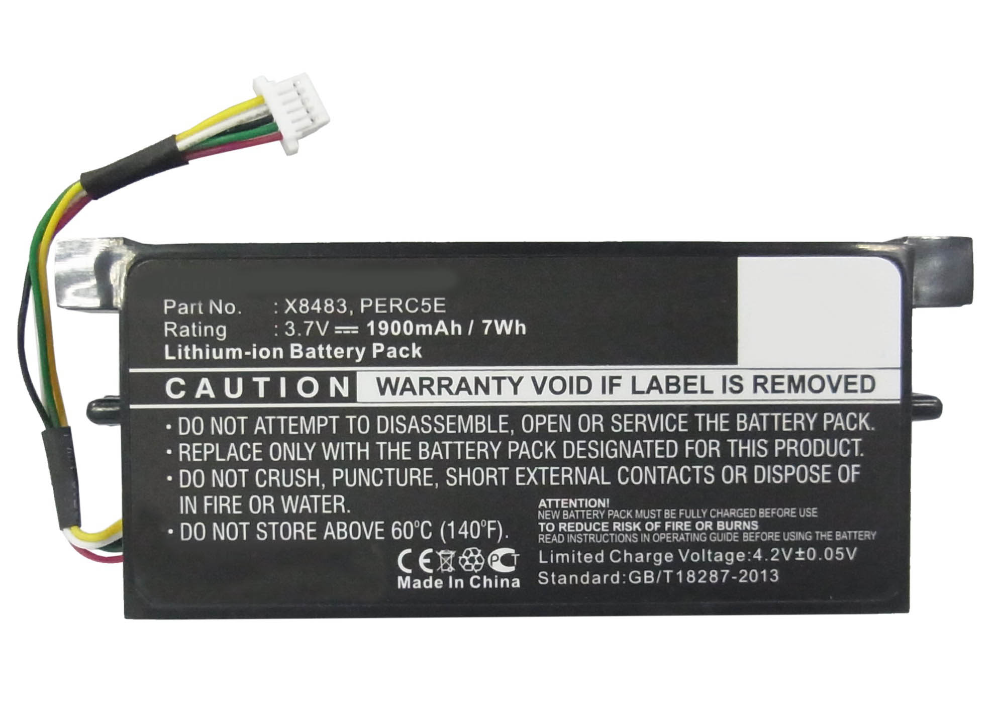 Synergy Digital Battery Compatible With DELL 0DM479 Raid Controller Battery - (Li-Ion, 3.7V, 1900 mAh)