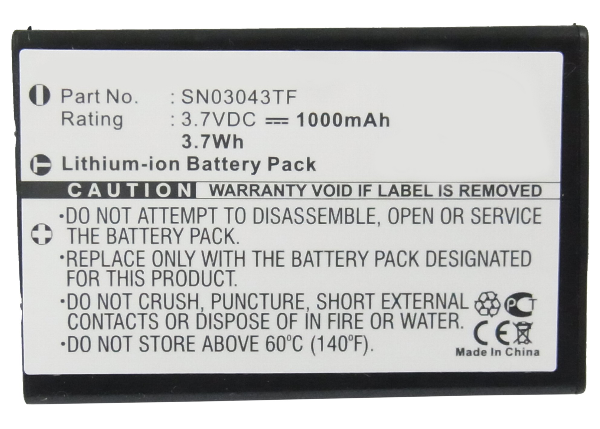Synergy Digital Battery Compatible With Acoustic Research HK-NP60-850 Remote Control Battery - (Li-Ion, 3.7V, 1000 mAh)