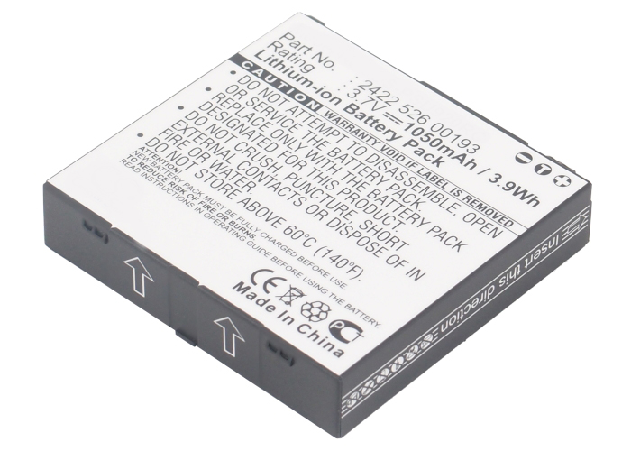 Synergy Digital Remote Control Battery, Compatible with Philips 2422 526 00193 Remote Control Battery (Li-ion, 3.7V, 1050mAh)