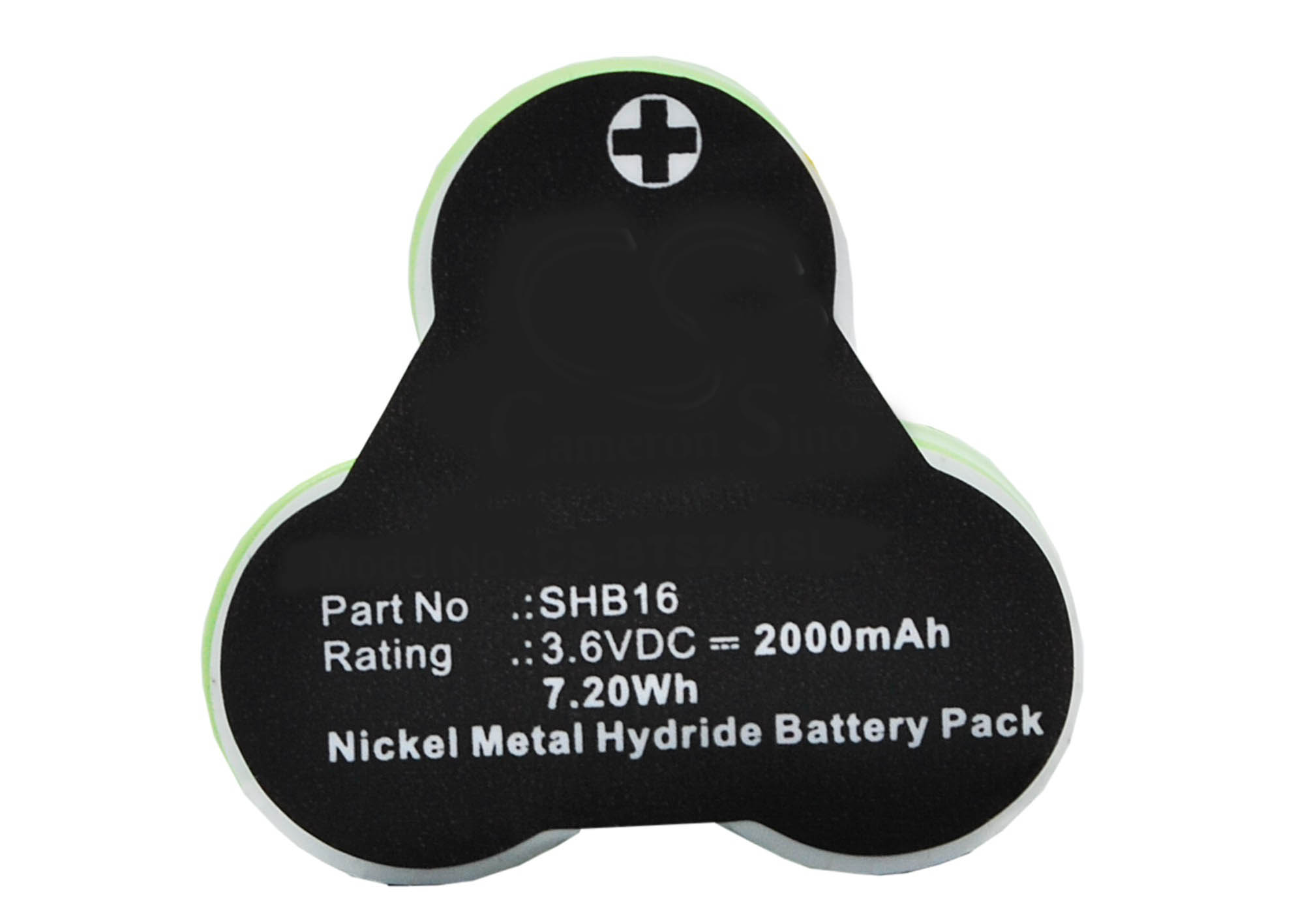Synergy Digital Shaver Battery, Compatible with Babyliss SHB16 Shaver Battery (Ni-MH, 3.6V, 2000mAh)