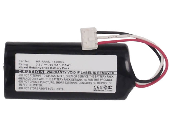 Synergy Digital Battery Compatible With Cadus 1520902 Shaver Battery - (Ni-MH, 3.6V, 700 mAh)