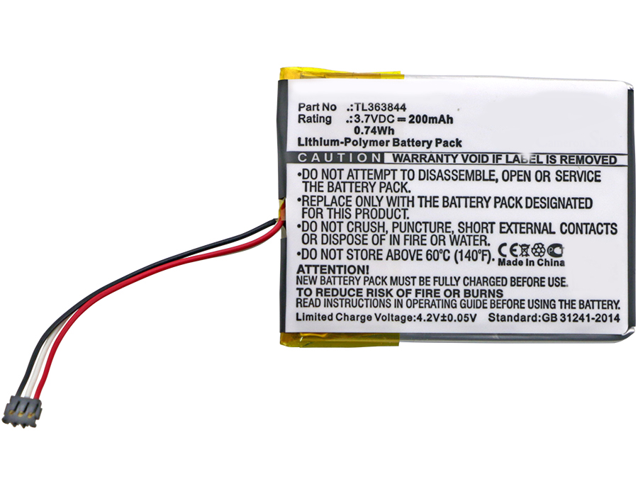 Synergy Digital Battery Compatible With Nest TL363844 Smart Home Battery - (Li-Pol, 3.7V, 200 mAh)