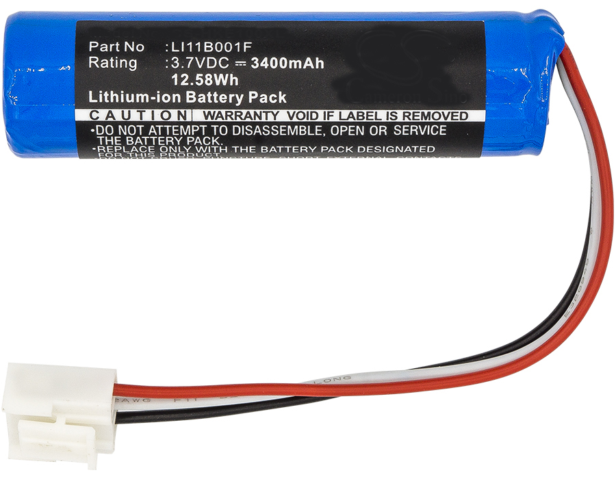 Synergy Digital Speaker Battery, Compatible with Harman/Kardon LI11B001F Speaker Battery (Li-ion, 3.7V, 3400mAh)