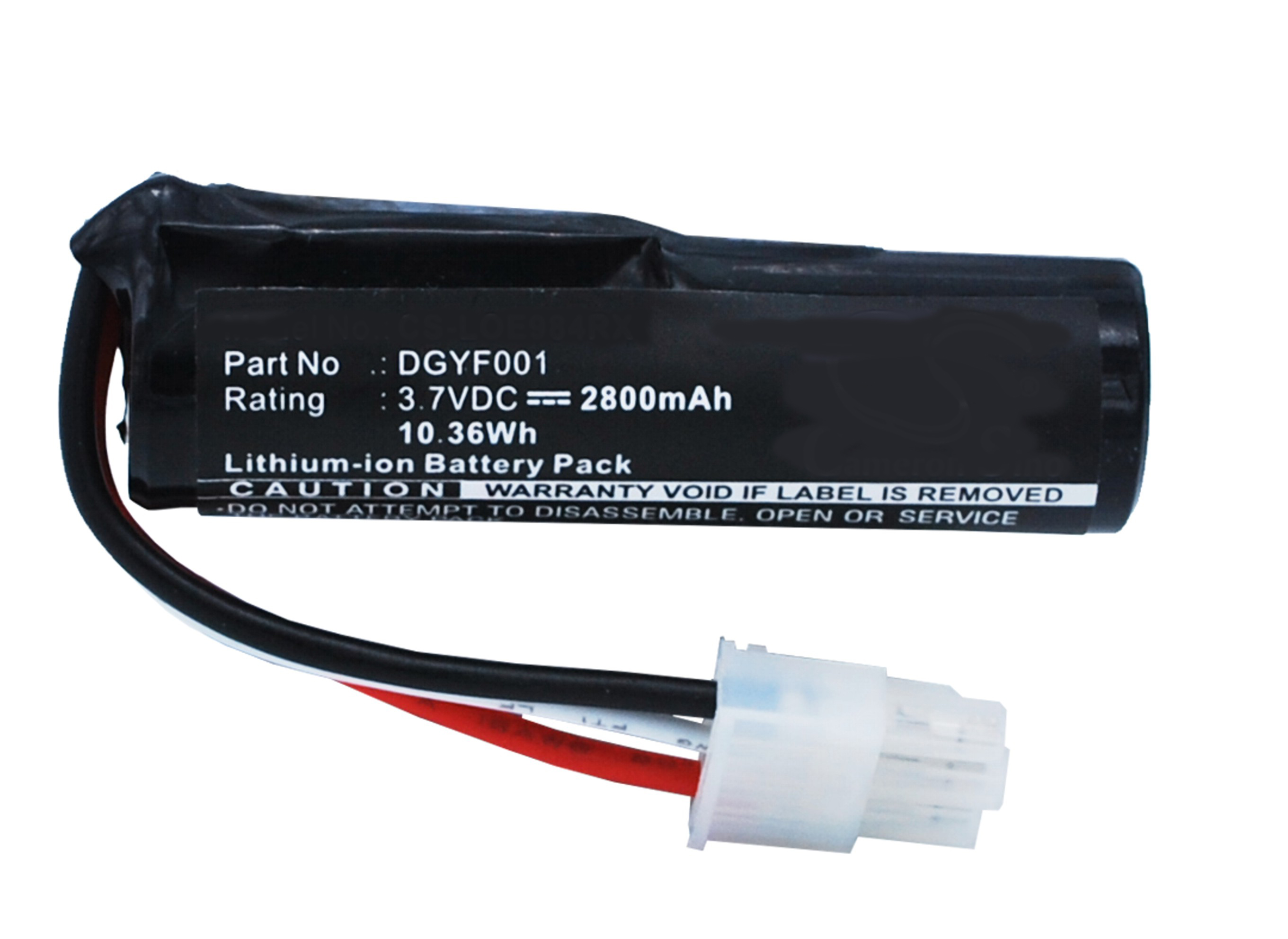 Synergy Digital Speaker Battery, Compatible with Logitech 533-000096 Speaker Battery (Li-ion, 3.7V, 2800mAh)