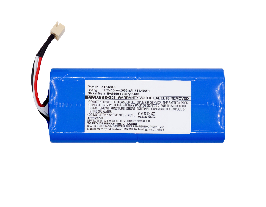 Synergy Digital Speaker Battery, Compatible with TDK Life on Record A360 Speaker Battery (Ni-MH, 7.2V, 2000mAh)