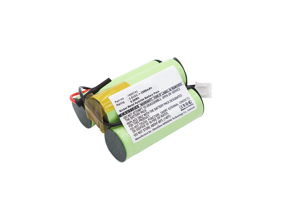 Synergy Digital Battery Compatible With Fluke 1650740 Survey Battery - (Ni-MH, 3.6V, 2500 mAh)