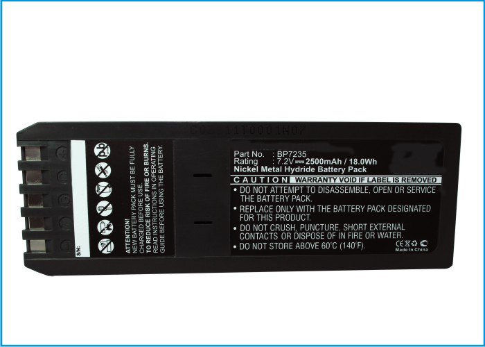 Synergy Digital Battery Compatible With Fluke BP7235 Survey Battery - (Ni-MH, 7.2V, 2500 mAh)