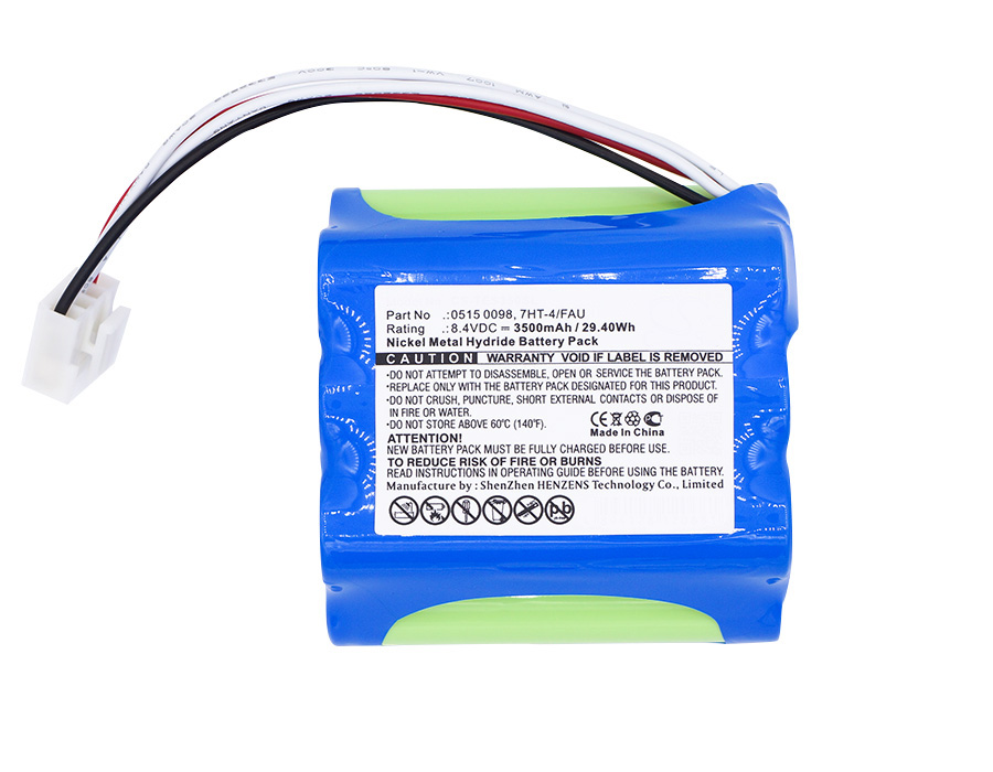 Synergy Digital Battery Compatible With Testo 5150098 Survey Battery - (Ni-MH, 8.4V, 3500 mAh)
