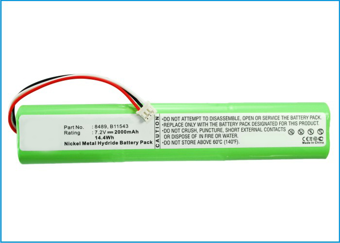 Synergy Digital Equipment Battery, Compatible with Vetronix 8489 Equipment Battery (Ni-MH, 7.2V, 2000mAh)