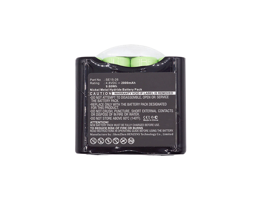 Synergy Digital Equipment Battery, Compatible with X-Rite SE15-26 Equipment Battery (Ni-MH, 4.8V, 2000mAh)