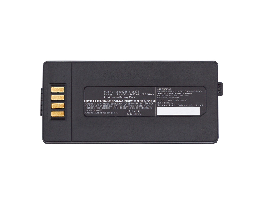 Synergy Digital Battery Compatible With FLIR 1195106 Replacement Battery - (Li-Ion, 7.4V, 3400 mAh)