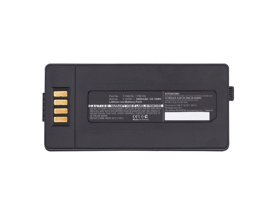 Synergy Digital Thermal Camera Battery, Compatible with FLIR 1195106 Thermal Camera Battery (Li-ion, 7.4V, 3400mAh)