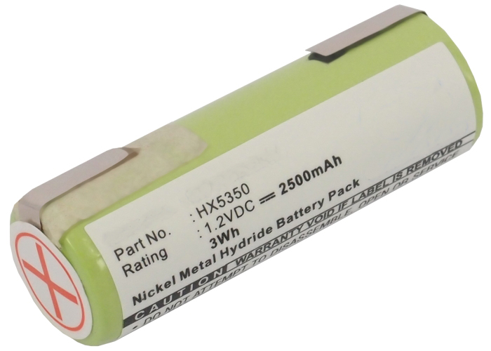 Synergy Digital Toothbrush Battery, Compatible with Braun 233.8008860 Toothbrush Battery (Ni-MH, 1.2V, 2500mAh)