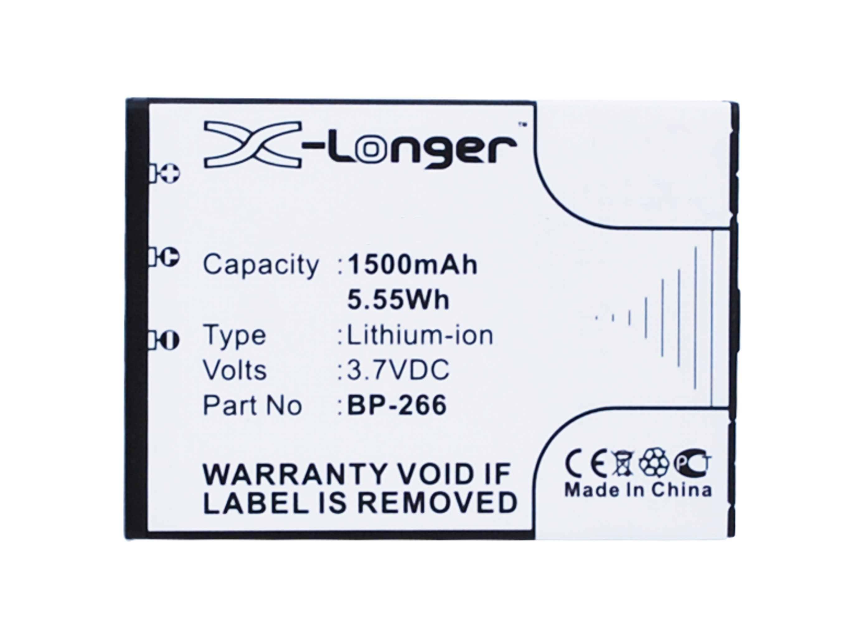 Synergy Digital 2-Way Radio Battery, Compatible with Icom BP-266 2-Way Radio Battery (Li-ion, 3.7V, 1500mAh)