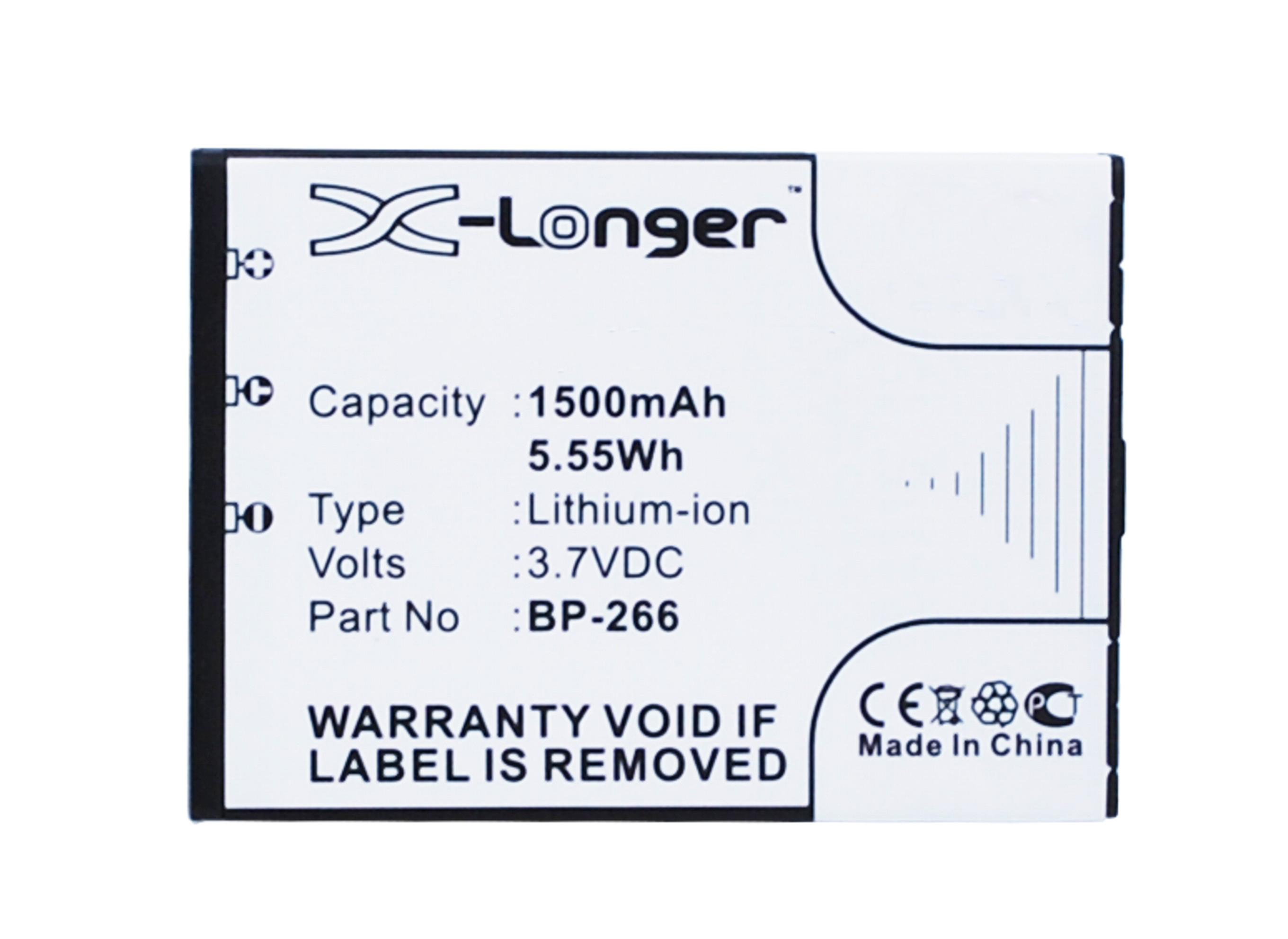Synergy Digital 2-Way Radio Battery, Compatible with Icom BP-266 2-Way Radio Battery (Li-ion, 3.7V, 1500mAh)