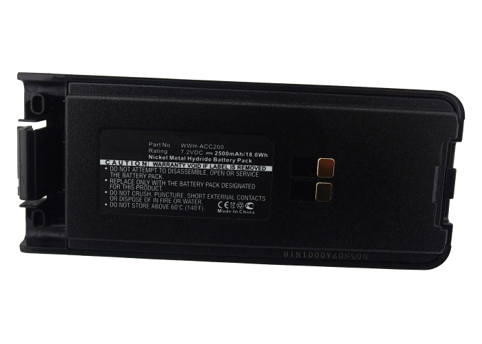Synergy Digital 2-Way Radio Battery, Compatible with Maxon WWH-ACC200 2-Way Radio Battery (Ni-MH, 7.2V, 2500mAh)
