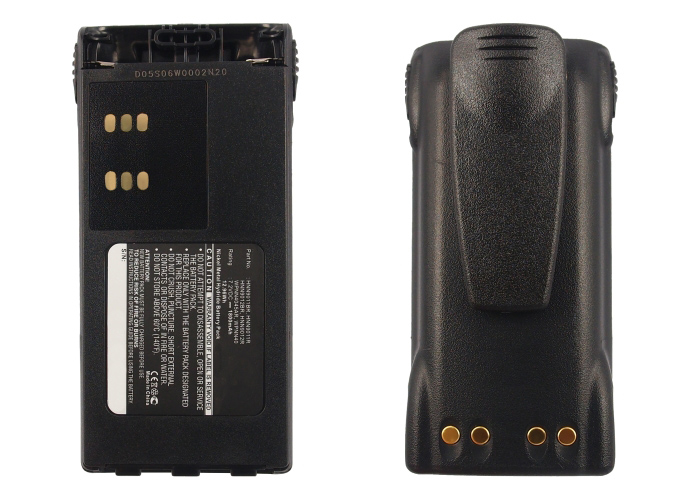 Synergy Digital 2-Way Radio Battery, Compatible with Motorola HMNN4151 2-Way Radio Battery (Ni-MH, 7.2V, 1800mAh)