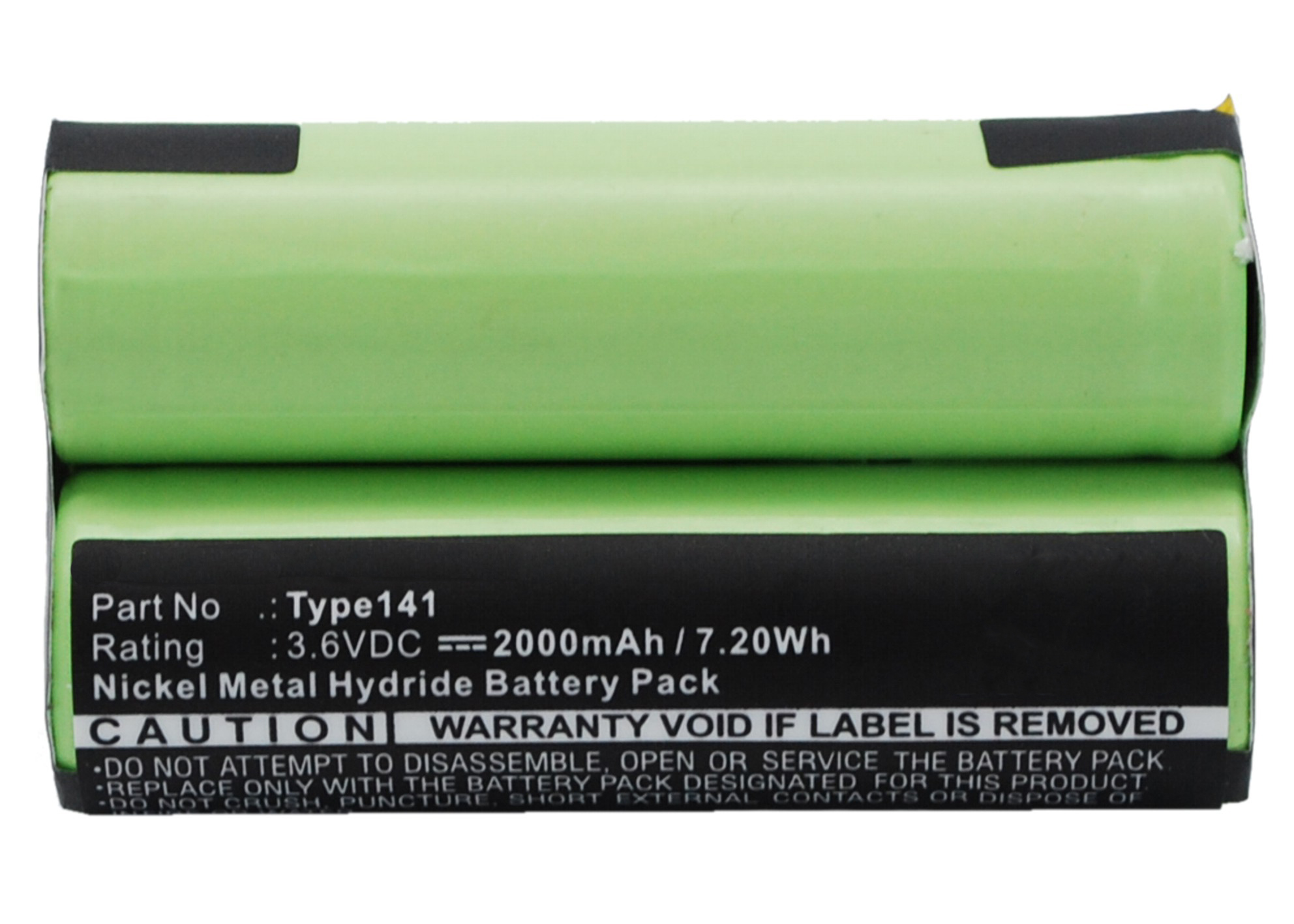 Synergy Digital Vacuum Cleaner Battery, Compatible with AEG Type141 Vacuum Cleaner Battery (Ni-MH, 3.6V, 2000mAh)