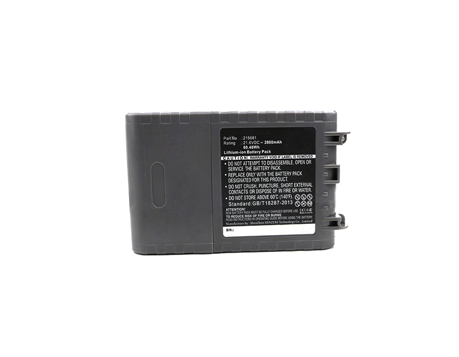 Synergy Digital Vacuum Cleaner Battery, Compatible with Dyson 215681 Vacuum Cleaner Battery (Li-ion, 21.6V, 2800mAh)