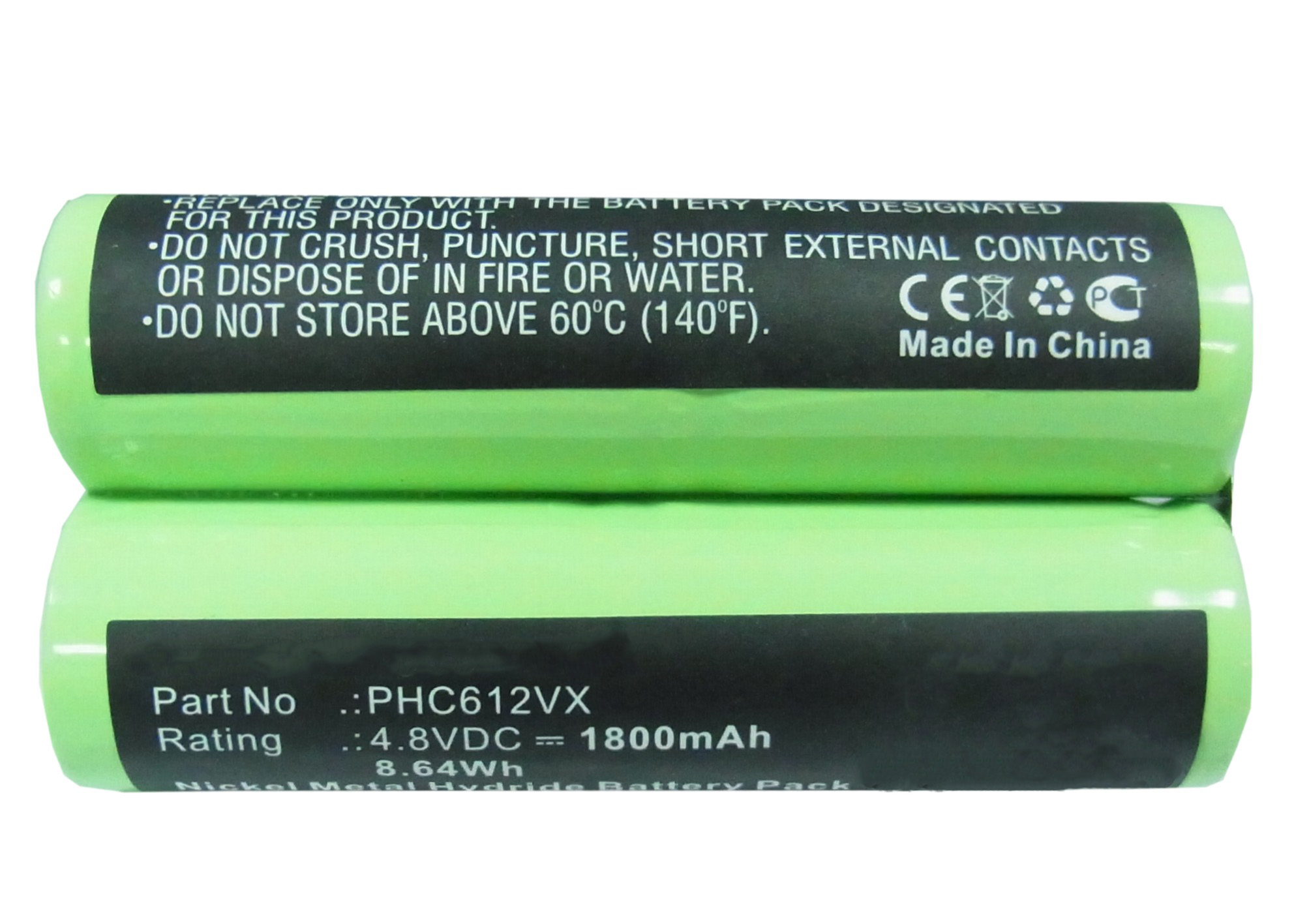 Synergy Digital Vacuum Cleaner Battery, Compatible with Philips 422245945563 Vacuum Cleaner Battery (Ni-MH, 4.8V, 1800mAh)