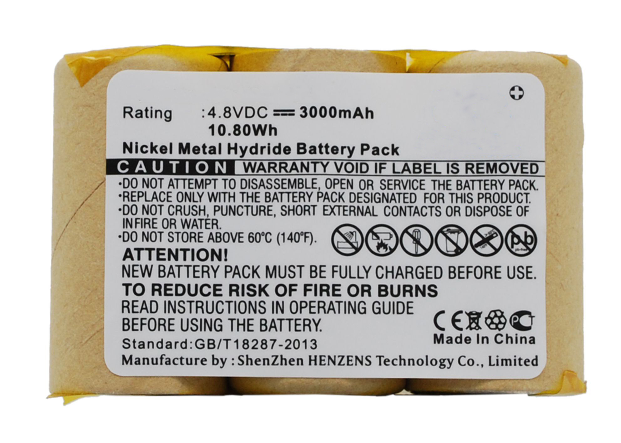 Synergy Digital Vacuum Cleaner Battery, Compatible with Vileda AS-193E9A Vacuum Cleaner Battery (Ni-MH, 4.8V, 3000mAh)