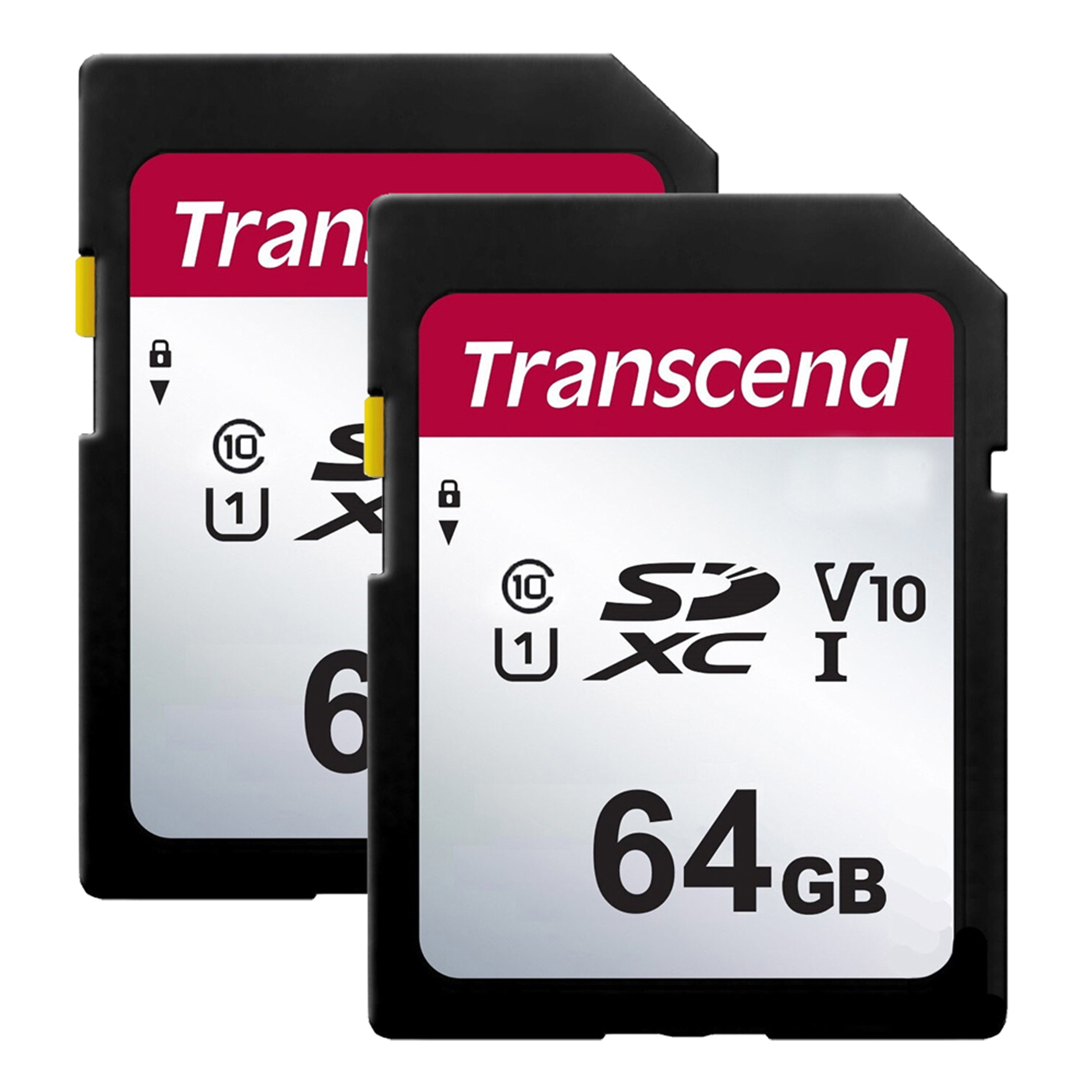 64GB Secure Digital Class 10 Extreme Capacity (SDXC) Memory Card - Pack of 2