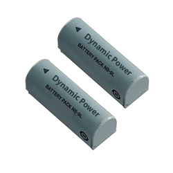 2X NB-9L Rechargeable Lithium-Ion Replacement Batteries Pack (3.7v, 1200 mAh) Replaces Canon NB-9L Battery (2 Pack)