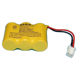 3-1/2AA-K2 - Ni-CD, 3.6 Volt, 400 mAh, Ultra Hi-Capacity Battery - Replacement Battery for  Cordless Phone Battery