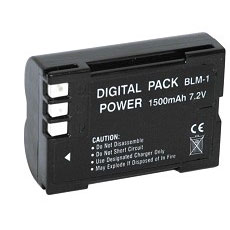 Power-2000 BLM-01 Lithium-Ion Battery (7.2v 1500mAh) Replacement for Olympus BLM-01 Battery