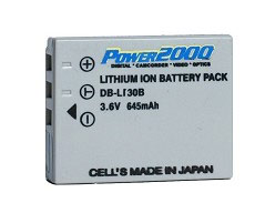 ACD-242 Lithium Ion Battery (3.6v 700mAh) - Replacement for Olympus LI-30B Battery